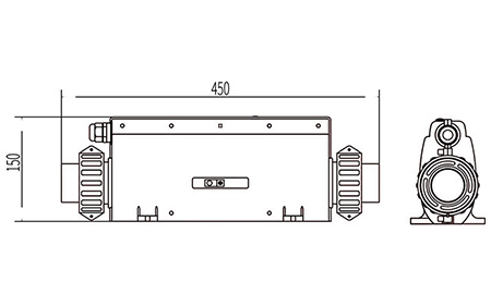 Chauffe-eau thermostatique, SDP-1500